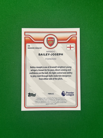 Brando Bailey-Joseph Netbuster 07/38 — back