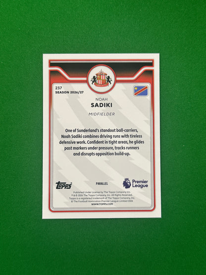 Noah Sadiki Black and White 64/75 — back