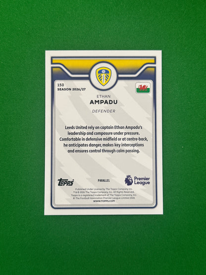 Ethan Ampadu Blue 127/150 — back