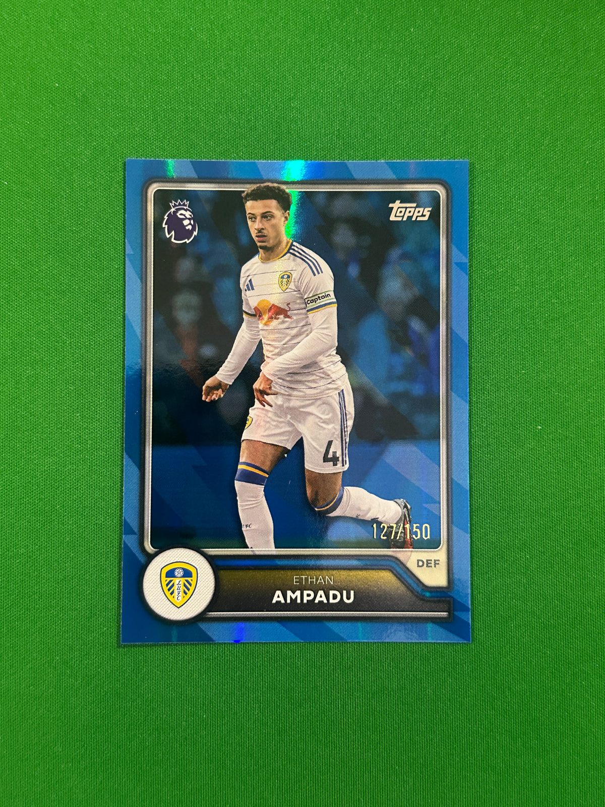 Ethan Ampadu Blue 127/150 — front