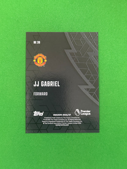 JJ Gabriel Black Edge — back