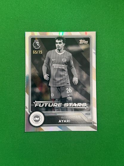 Yasin Ayari Future Stars Black and White 65/75 — front