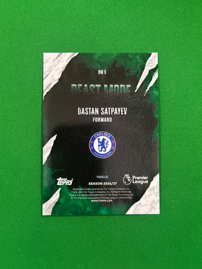 Dastan Satpayev Beast Mode Blue 013/150 — back