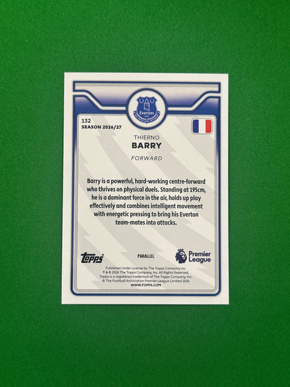 Thierno Barry Green 94/99 — back