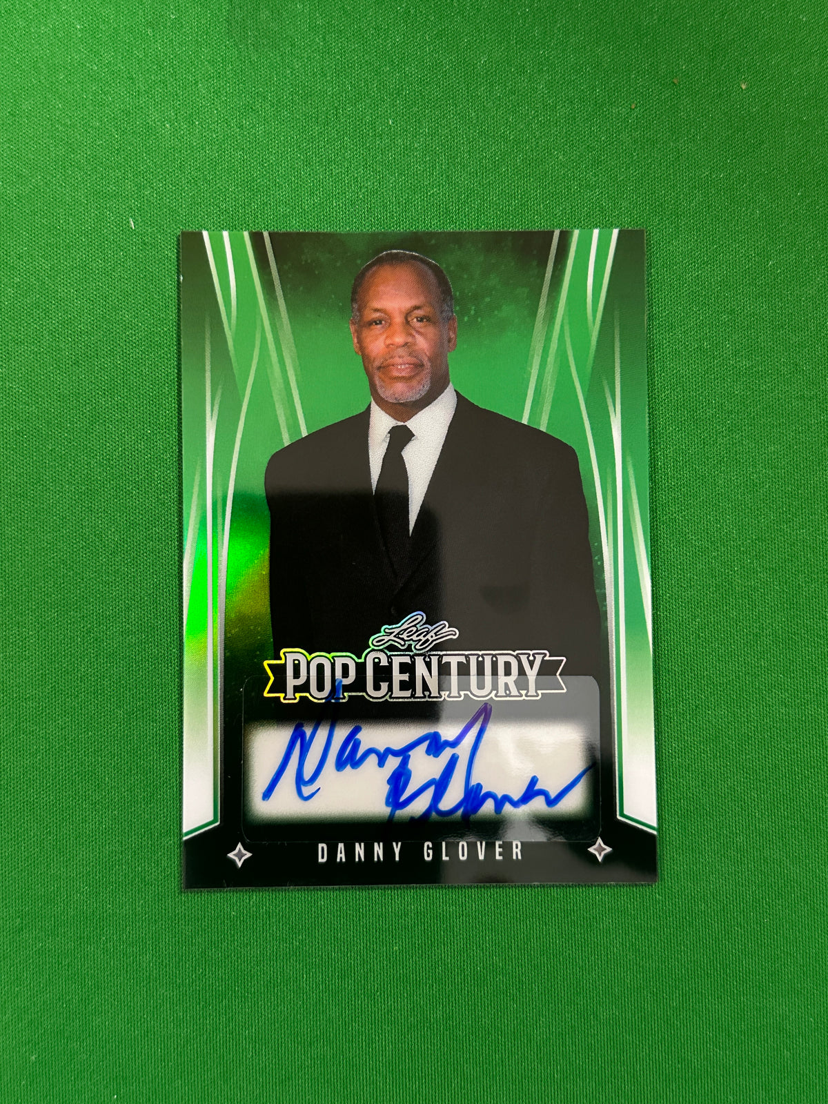 Danny Glover Autograph 3/5 - Leaf Pop Century 2025 - front