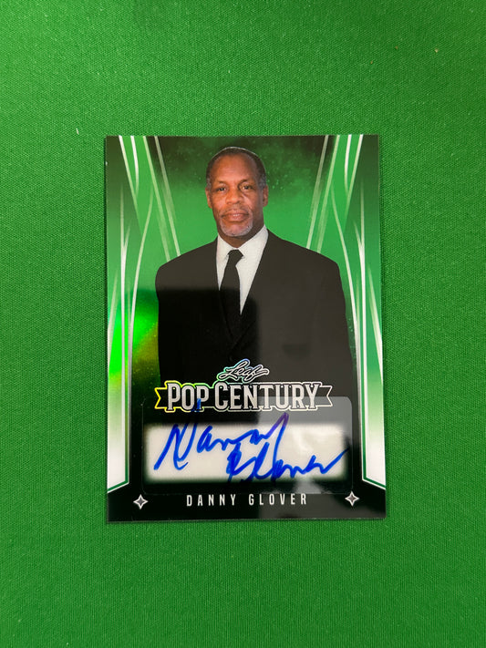 Danny Glover Autograph 3/5 - Leaf Pop Century 2025 - front
