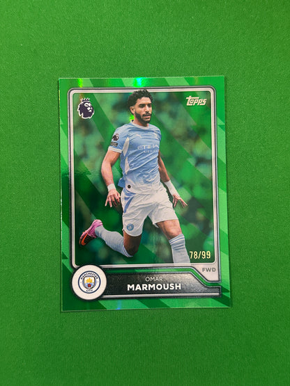 Omar Marmoush Green 78/99 — front