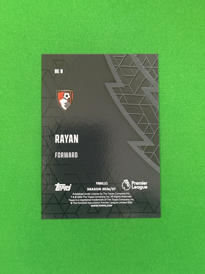 Rayan Black Edge Orange 06/25 — back