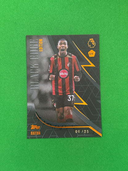Rayan Black Edge Orange 06/25 — front