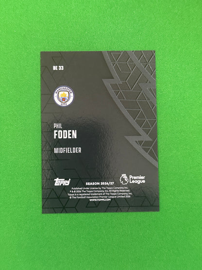 Phil Foden Black Edge — back