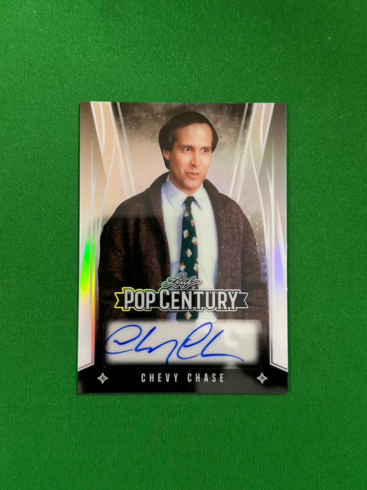Chevy Chase Autograph 20/25 - Leaf Pop Century 2025 - front