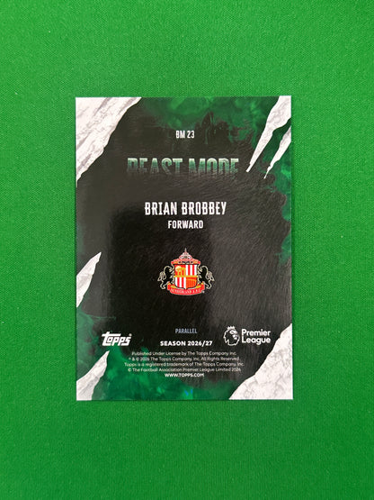 Brian Brobbey Beast Mode Gold 20/50 — back