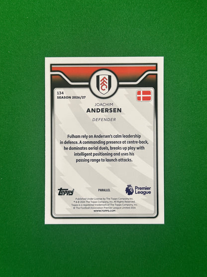 Joachim Andersen Blue 015/150 — back
