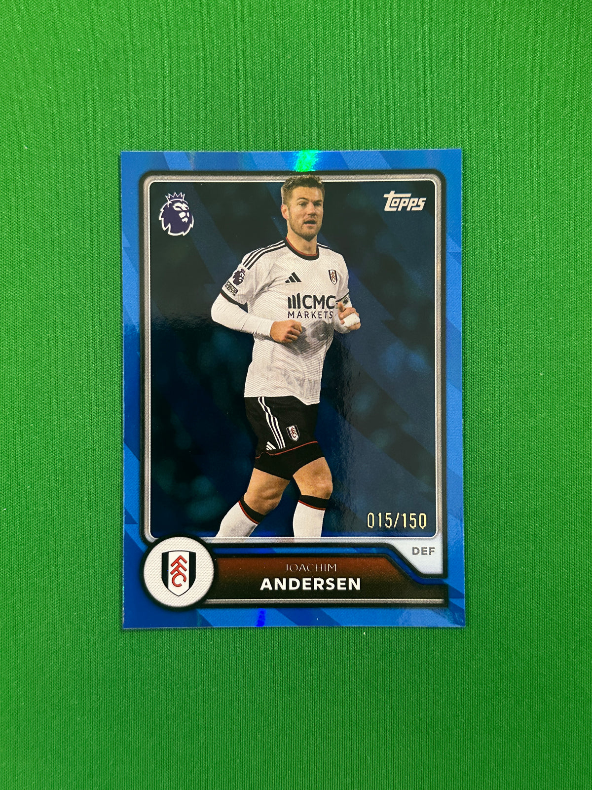 Joachim Andersen Blue 015/150 — front