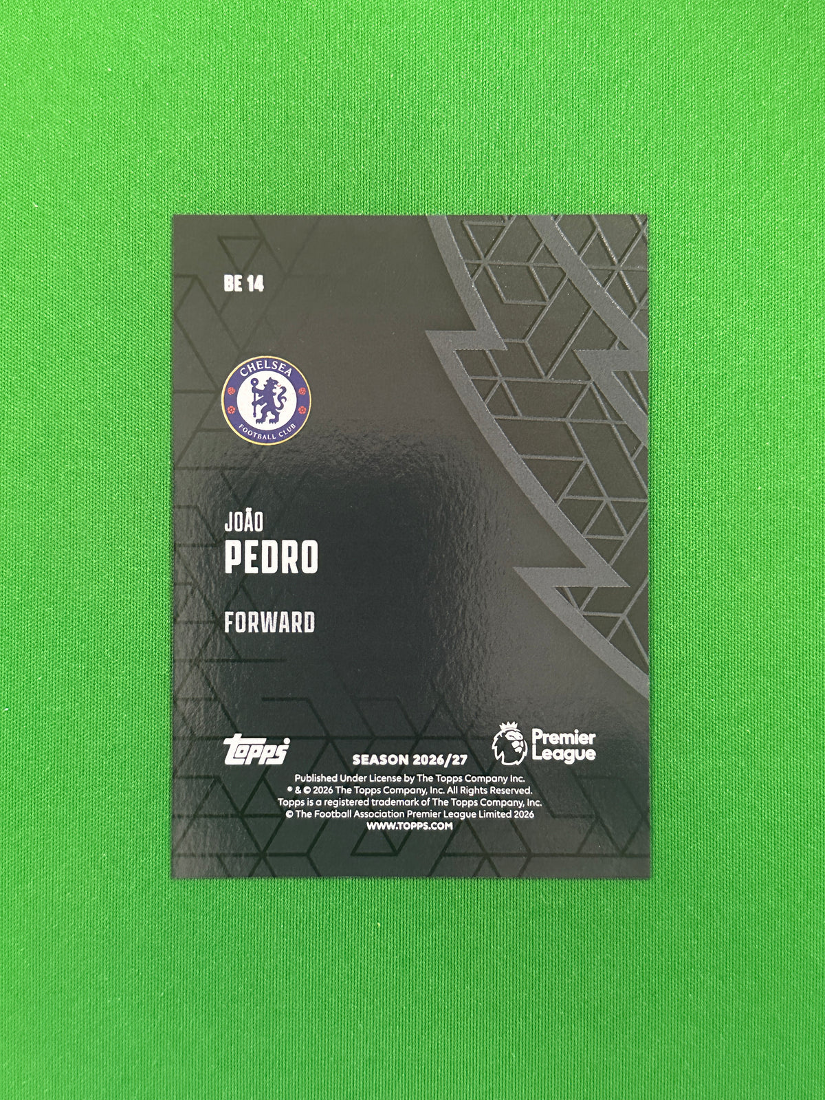 João Pedro Black Edge — back