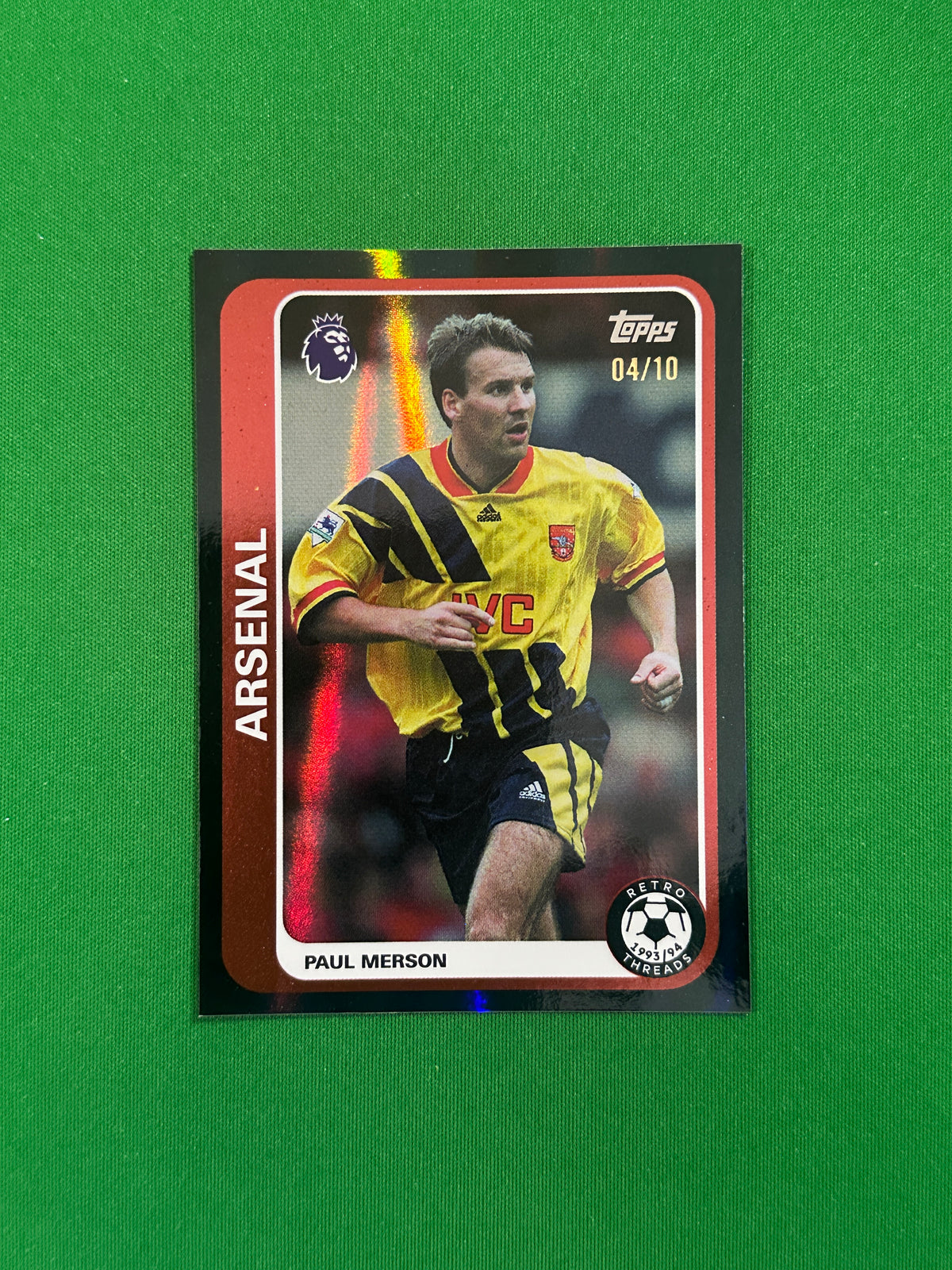 Paul Merson Retro Threads Black 04/10 — front
