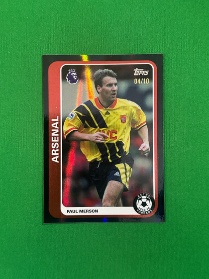 Paul Merson Retro Threads Black 04/10 — front