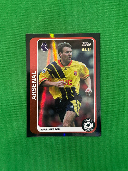 Paul Merson Retro Threads Black 04/10 — front
