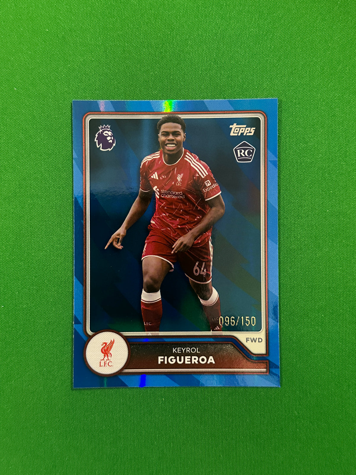 Keyrol Figueroa Blue 096/150 — front