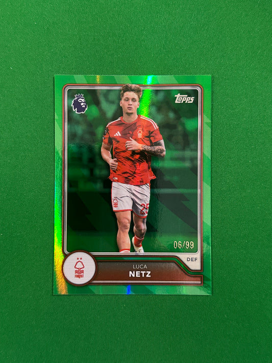 Luca Netz Green 06/99 — front