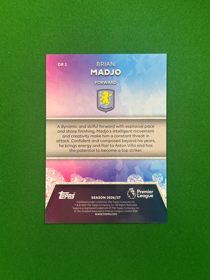Brian Madjo Diamond Rookies — back