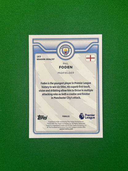 Phil Foden Netbuster 03/38 — back