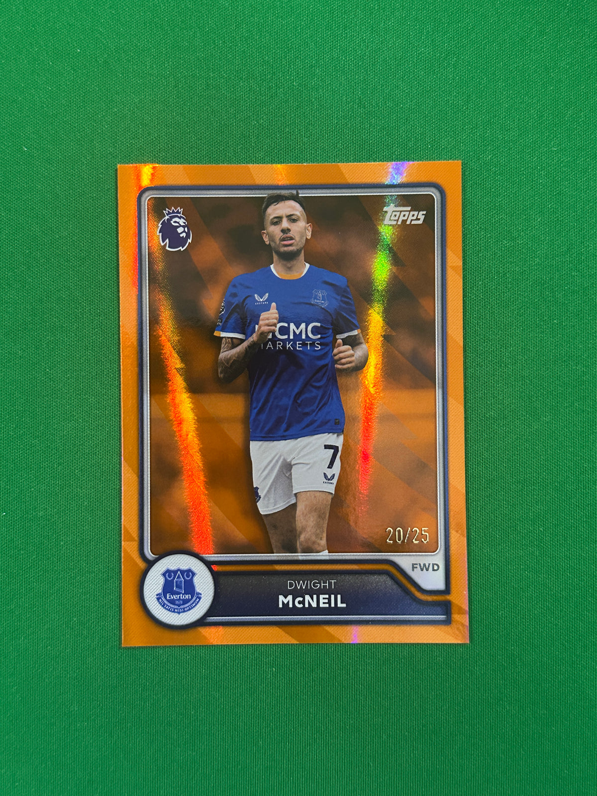 Dwight McNeil Orange 20/25 — front