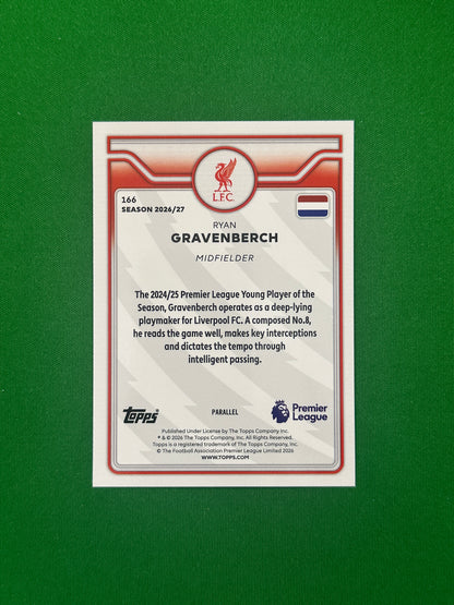 Ryan Gravenberch Gold 03/50 — back