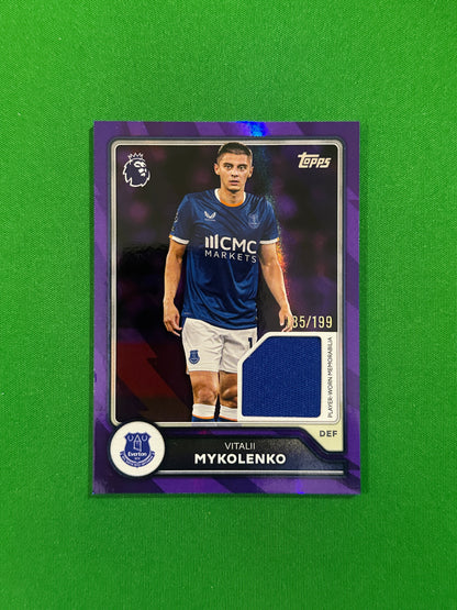 Vitalii Mykolenko Relic Purple 135/199 — front