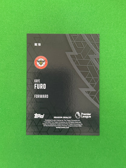 Kaye Furo Black Edge — back