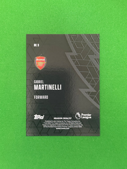 Gabriel Martinelli Black Edge — back