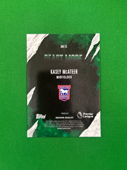 Kasey McAteer Beast Mode Green 28/99 — back