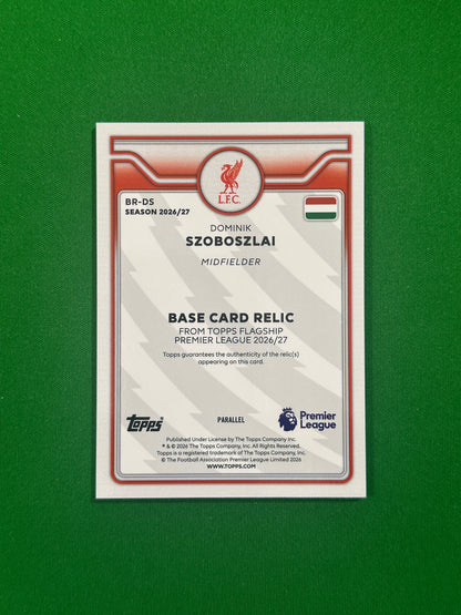 Dominik Szoboszlai Relic Blue 081/150 — back
