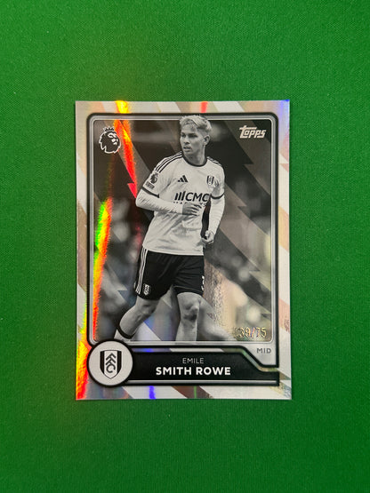Emile Smith Rowe Black and White 39/75 — front