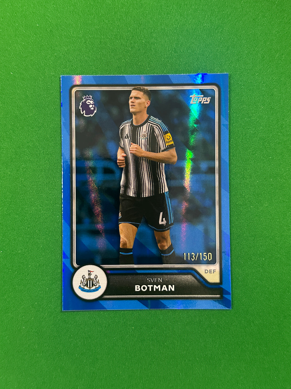 Sven Botman Blue 113/150 — front