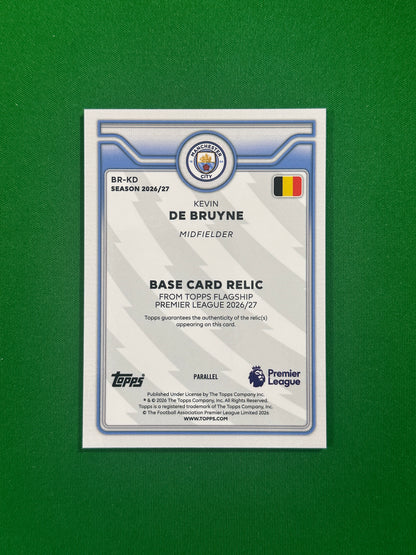 Kevin De Bruyne Relic Purple 047/199 — back