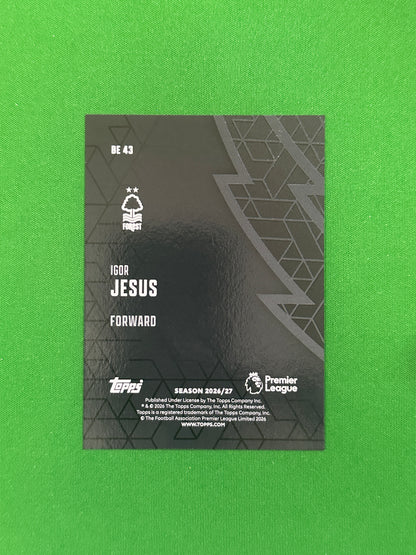 Igor Jesus Black Edge — back