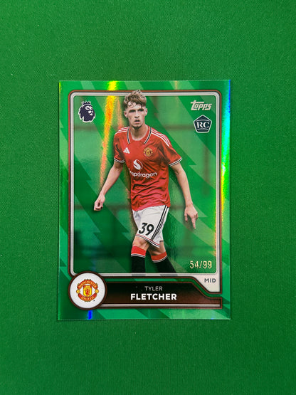 Tyler Fletcher Green 54/99 — front