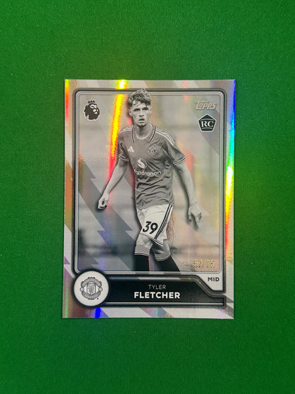 Tyler Fletcher Black and White 57/75 — front