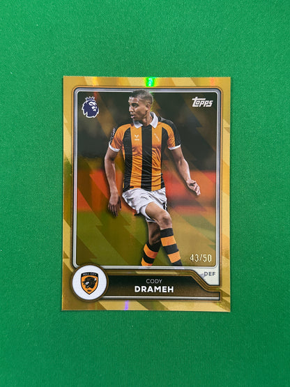Cody Drameh Gold 43/50 — front