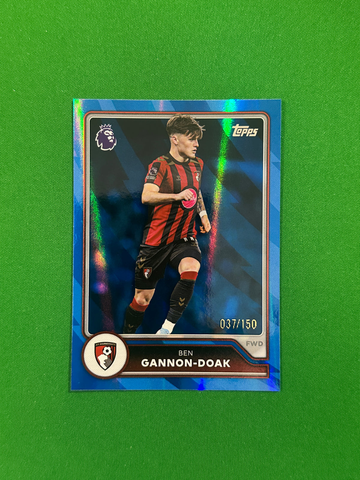 Ben Gannon-Doak Blue 037/150 — front