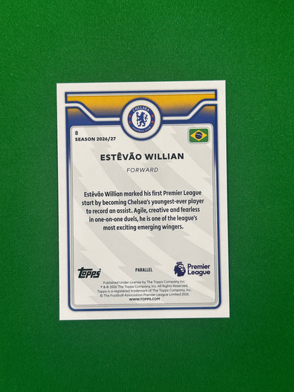 Estêvão Willian Future Stars Green 97/99 — back