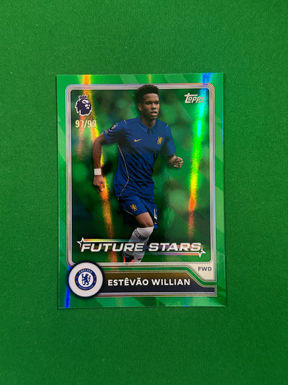 Estêvão Willian Future Stars Green 97/99 — front
