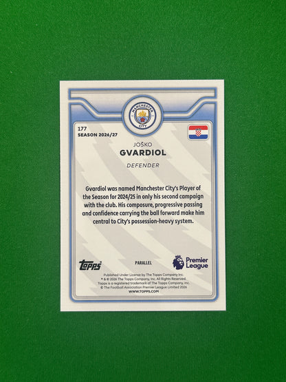Joško Gvardiol Orange 17/25 — back