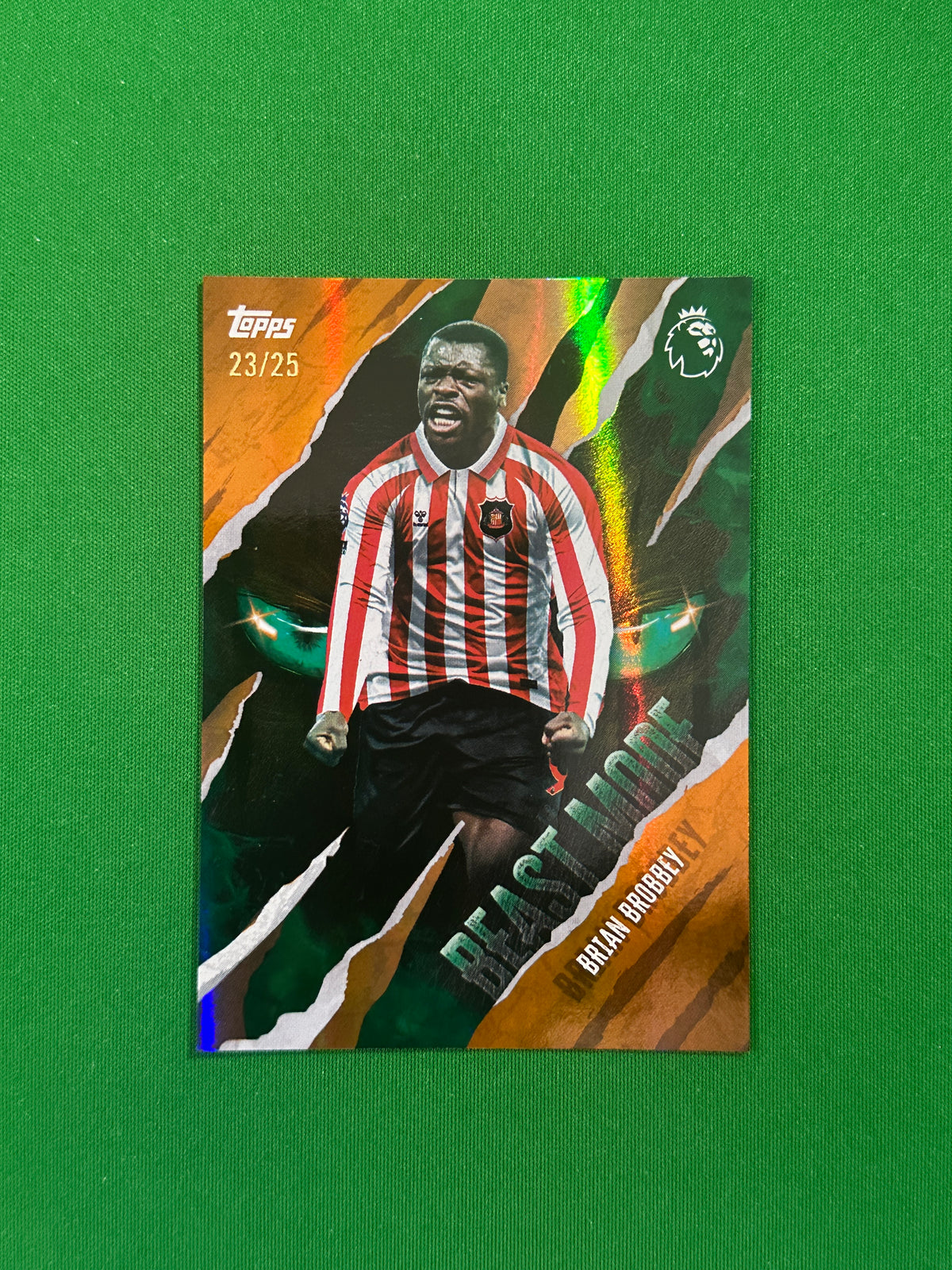 Brian Brobbey Beast Mode Orange 23/25 — front