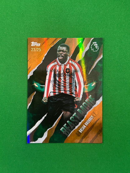 Brian Brobbey Beast Mode Orange 23/25 — front