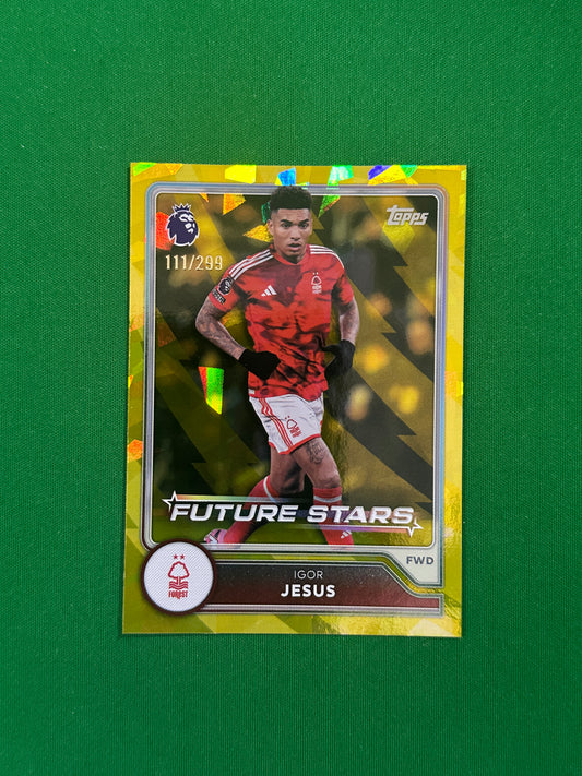 Igor Jesus Future Stars Yellow 111/299 — front