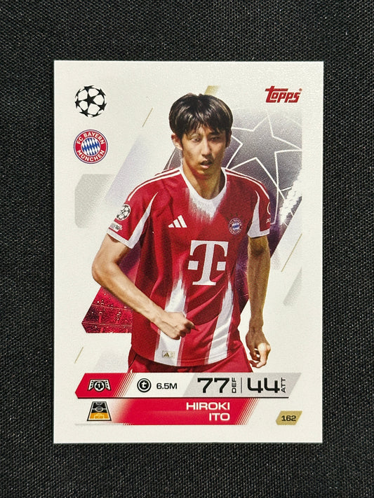 162 Hiroki Ito Bayern München Base - Topps Match Attax 2025/26