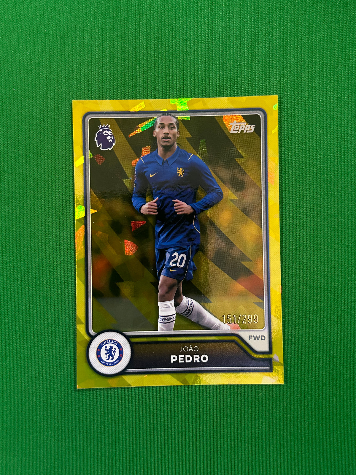 João Pedro Yellow 151/299 — front