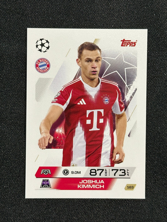 163 Joshua Kimmich Bayern München Base - Topps Match Attax 2025/26